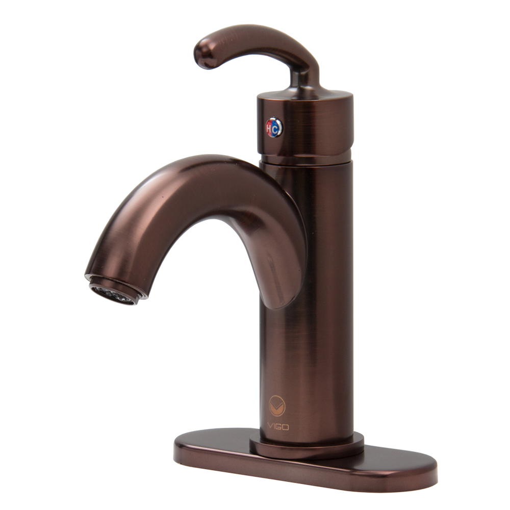Single-Lever Faucet Oil-Rubbed Bronze Finish Single-Lever Faucet Oil-Rubbed Bronze Finish