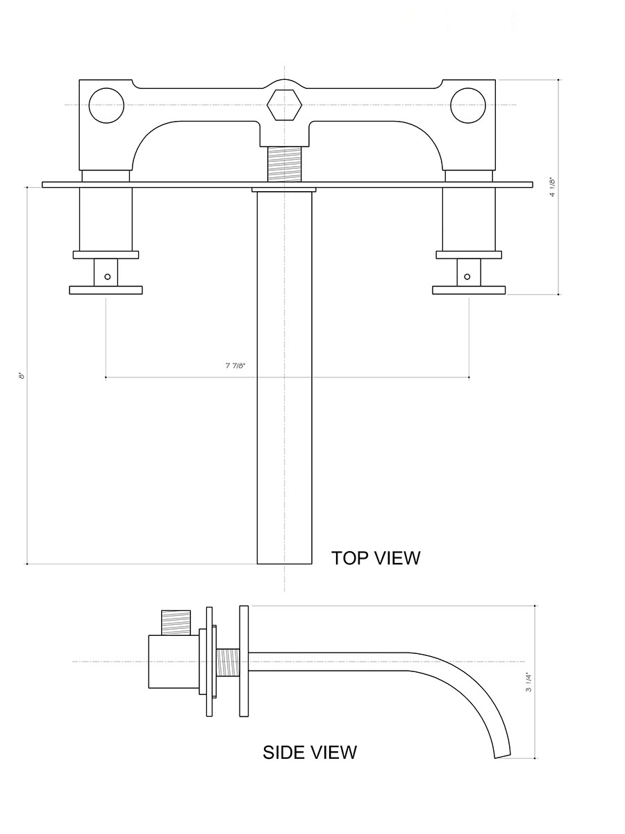 Wall Faucet (VG05002) - Dimensions Wall Faucet (VG05002) - Dimensions