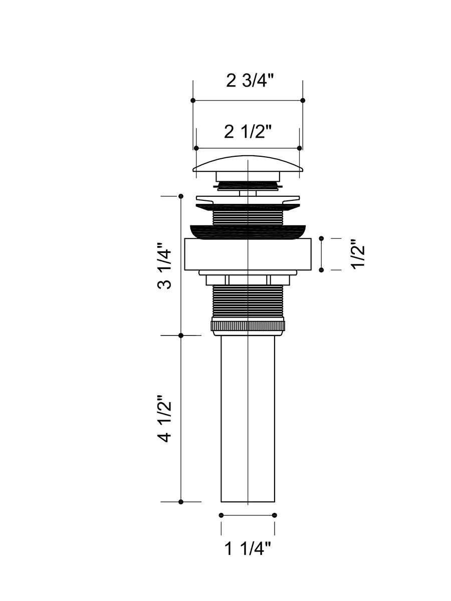 Waterfall Faucet - Dimensions Waterfall Faucet - Dimensions