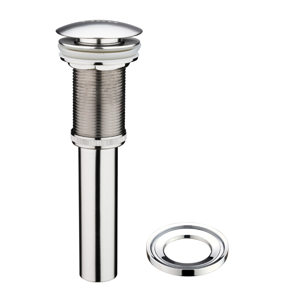 Optional Chrome Mounting Ring And Pop-Up Drain Optional Chrome Mounting Ring And Pop-Up Drain