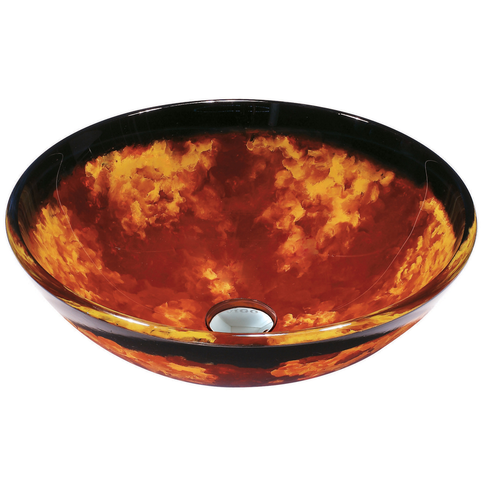 Brown And Gold Fusion Vessel Sink Brown And Gold Fusion Vessel Sink