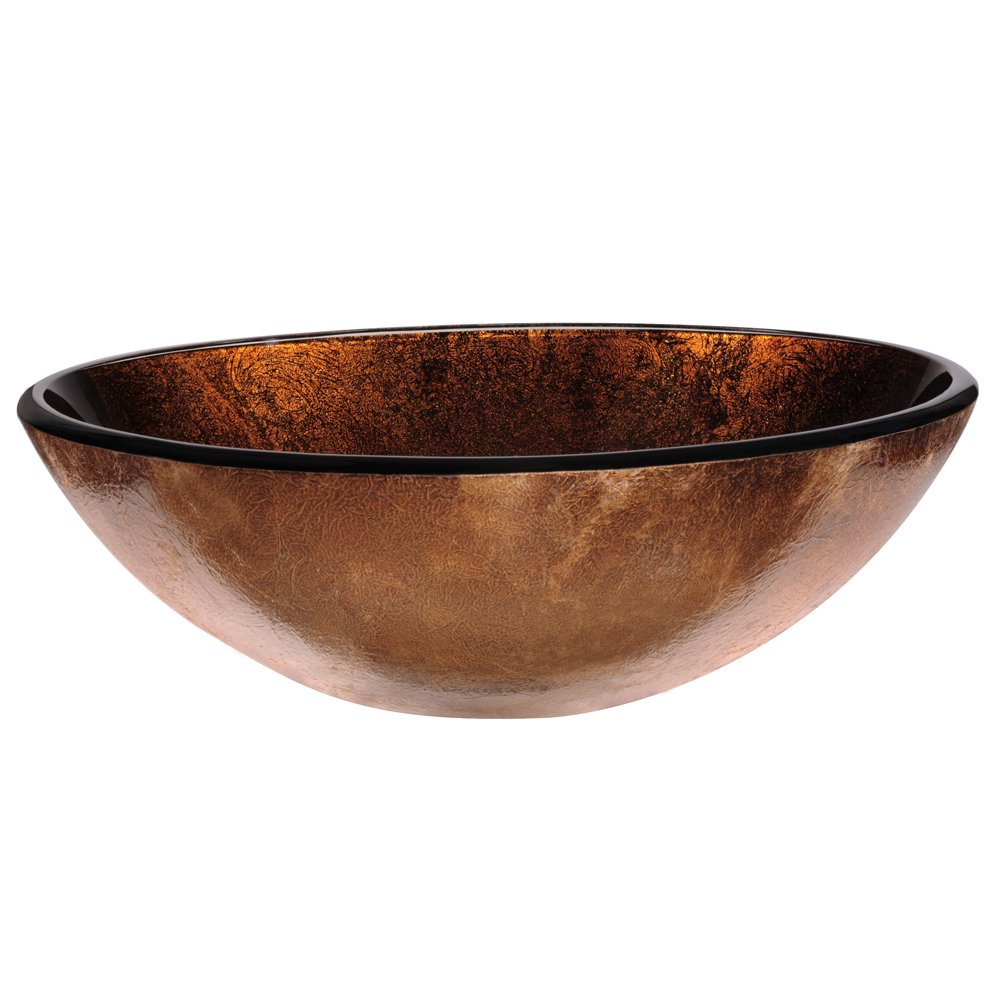 Russet Vessel Sink - Side View Russet Vessel Sink - Side View