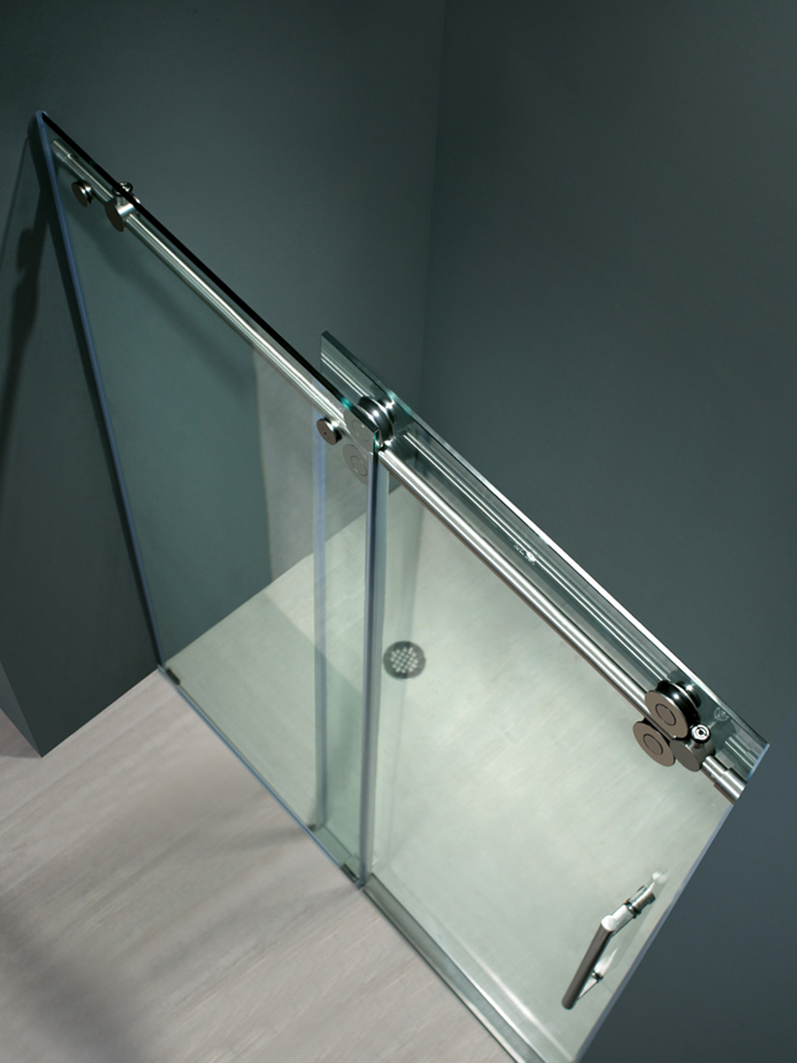 72 Surrey Glass Shower Door Bathgems Com Chrome Hardware