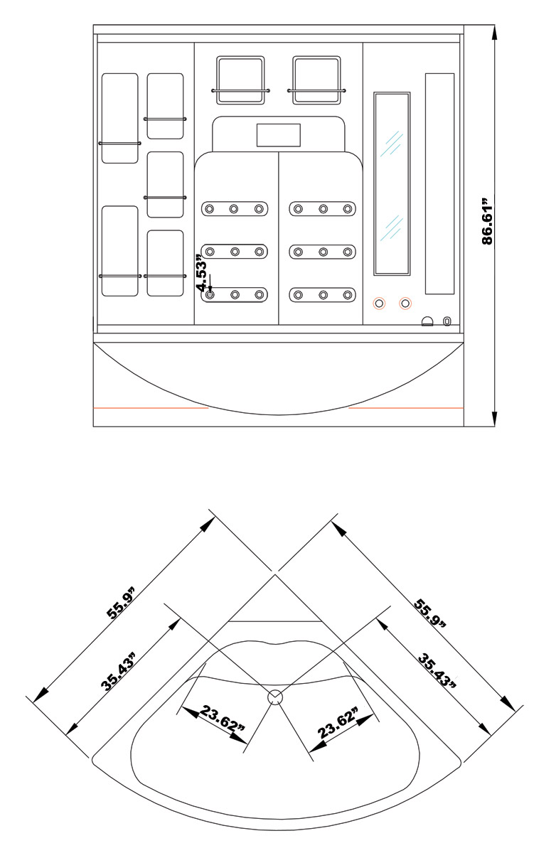 Detailed Dimensions Detailed Dimensions