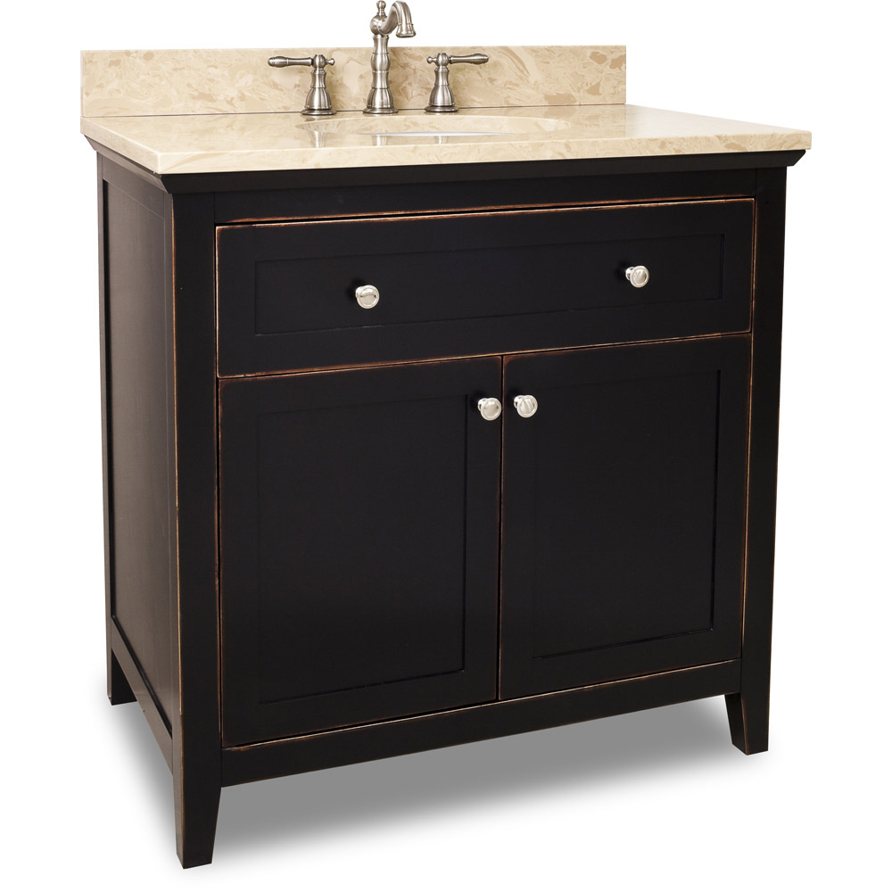 Aged Black Vanity Aged Black Vanity