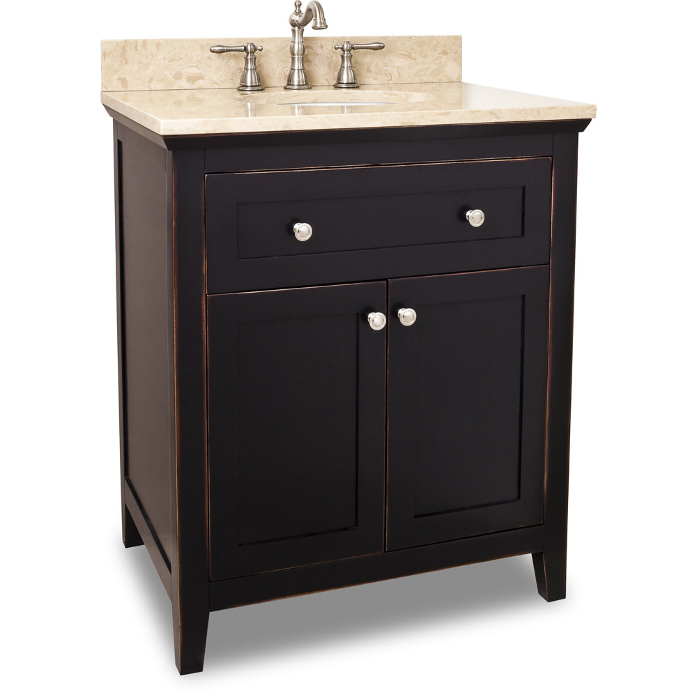 Aged Black Vanity Aged Black Vanity