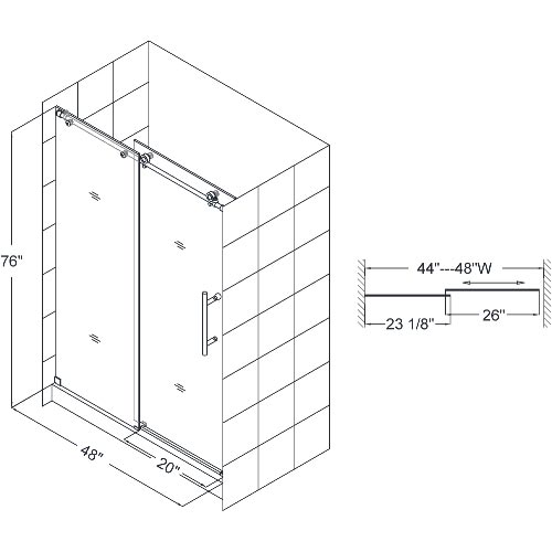 Dimensions For 48" Door Dimensions For 48" Door