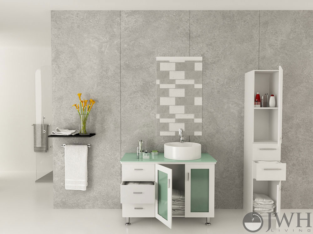 Doral Single Bathroom Vanity Top