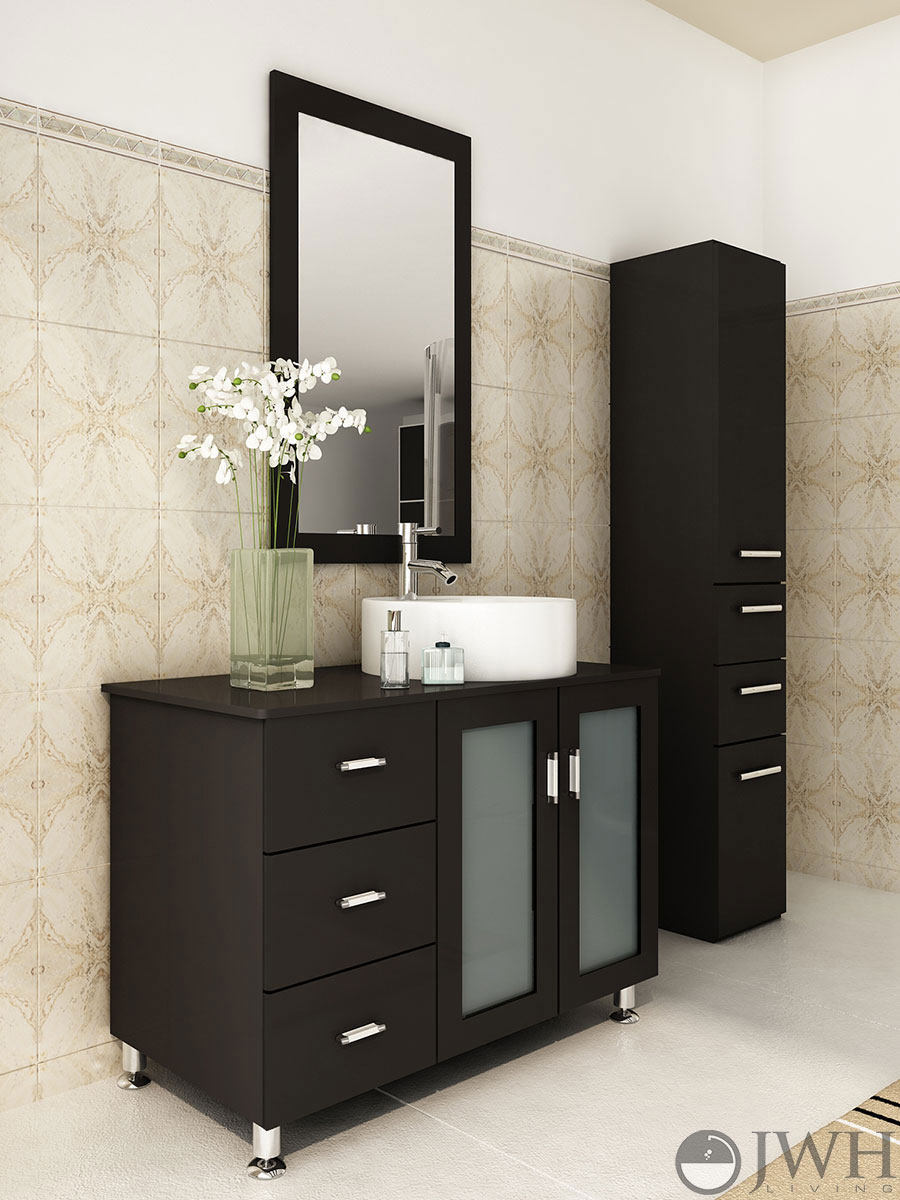 Wonderful kokols vanity set Stunning Furniture Marvellous Single Bathroom Vanities Vessel Sinks 50