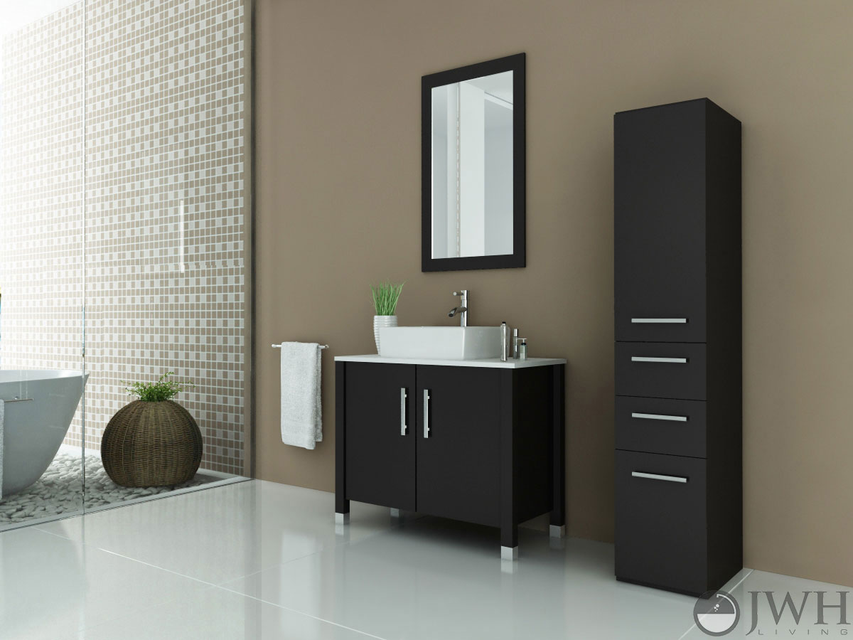 35.5 Wide Bathroom Vanity