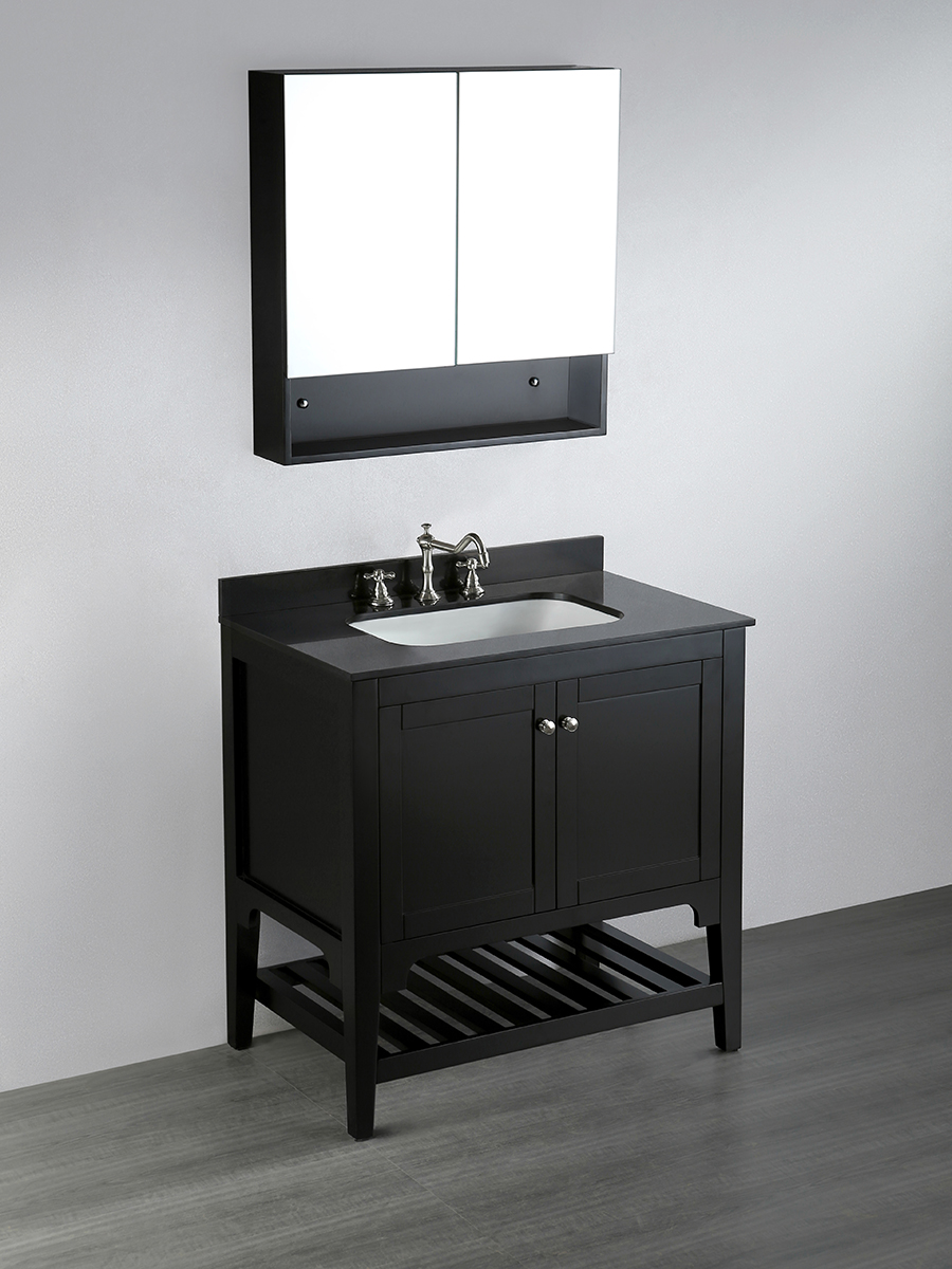 33" Ontario Single Bath Vanity with Included Medicine Cabinet 33" Ontario Single Bath Vanity with Included Medicine Cabinet