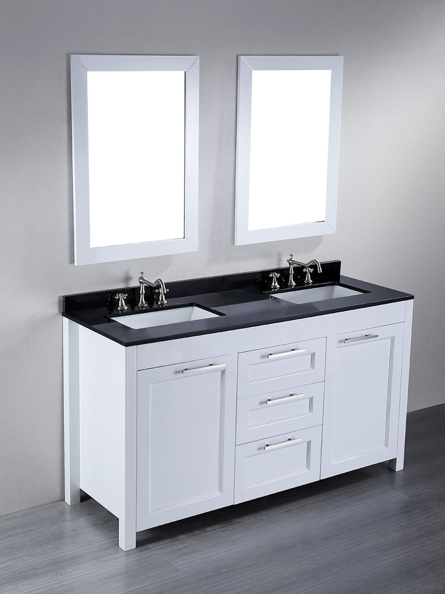 60 Valencia Double Sink Vanity Bathgems Com