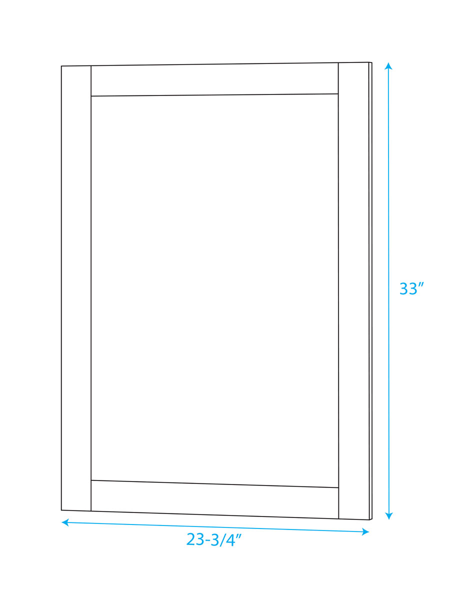 Included Mirror - Dimensions Included Mirror - Dimensions