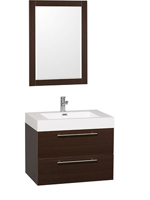 29" Amare Single Bath Vanity - Espresso