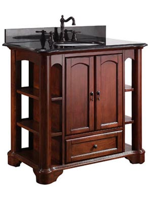 37" Gisela Single Vanity - Mahogany