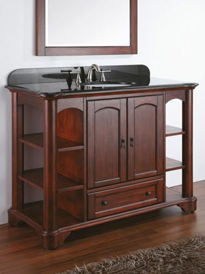 49" Gisela Wide Single Vanity - Mahogany