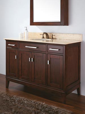 49" Marciana Single Bath Vanity - Light Espresso