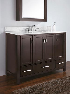 49" Toscana Single Bath Vanity - Espresso