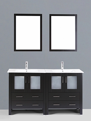 60" Carlyle Double Sink Vanity 60" Carlyle Double Sink Vanity