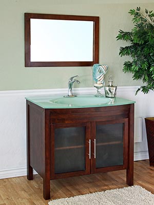 39.5" Bonito Single Bath Vanity - Walnut