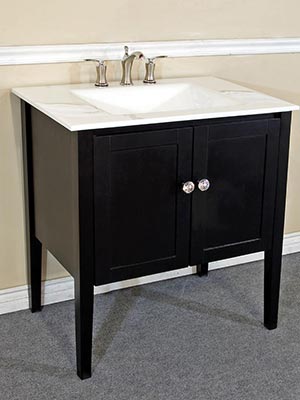 33.5" Alsace Single Bath Vanity - Espresso