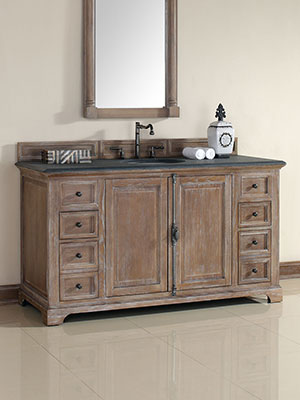 60 Ceprano Single Bath Vanity Driftwood Bathgems 60 Ceprano Single Bath Vanity Driftwood