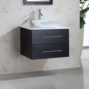 29.5" Marsala Single Vessel Sink Vanity