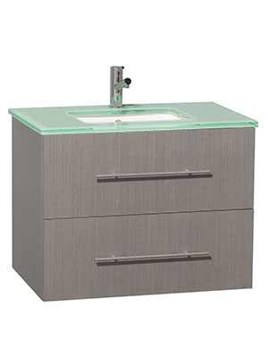 36 Zentra Single Bath Vanity Grey Oak Bathgems 36 Zentra Single Bath Vanity Grey Oak