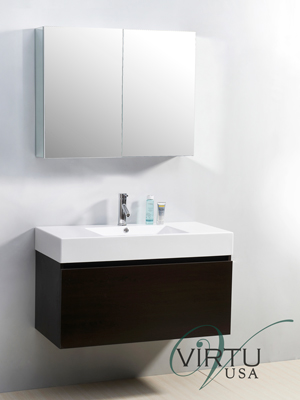 39" Zuri Single Bath Vanity - Wenge