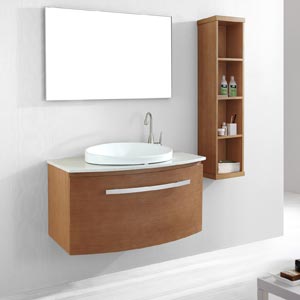 39.5" Anabelle Single Bath Vanity - Chestnut