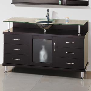 55.25" Vincente Single Bath Vanity