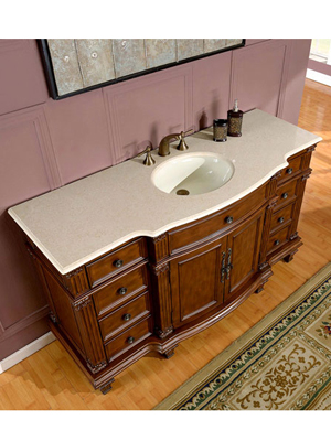 60" Tambora Single Bath Vanity 60" Tambora Single Bath Vanity