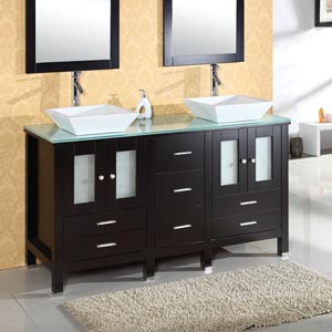 60" Bradford Double Sink Vanity