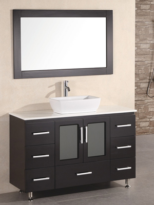 48" Stanton Single Vessel Sink Vanity - Espresso