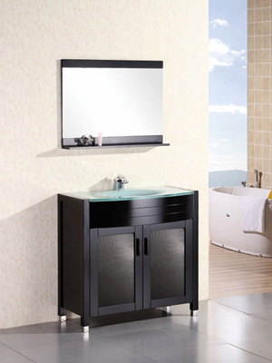36" Waterfall Single Bath Vanity