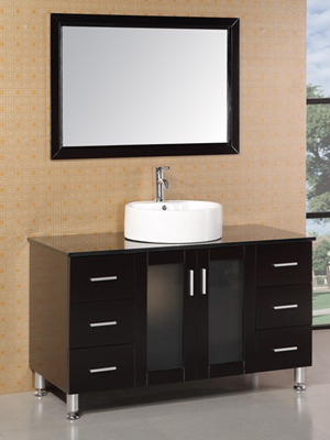 48" Malibu Single Vessel Sink Vanity