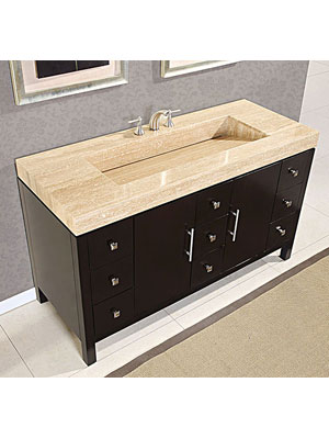 60" Carmelius Single Bath Vanity