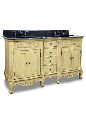 61" Point Loma Double Sink Vanity 61" Point Loma Double Sink Vanity