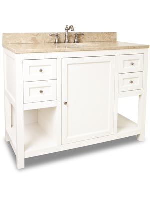 48" Welby Single Bath Vanity - White 48" Welby Single Bath Vanity - White