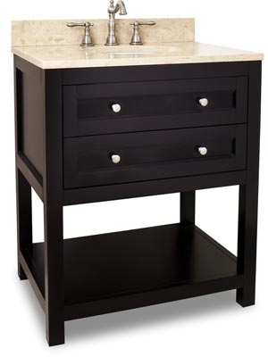 30" Astell Single Bath Vanity - Espresso