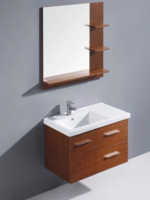31" Moderna Wall-Mount Single Bath Vanity 31" Moderna Wall-Mount Single Bath Vanity