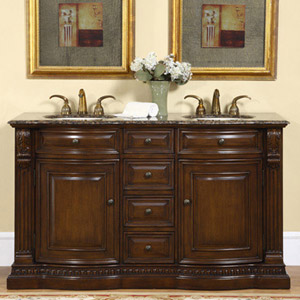 60" Teresa Double Sink Vanity 60" Teresa Double Sink Vanity