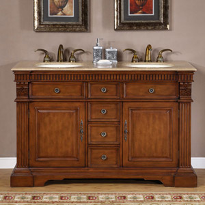 55" Cesena Double Sink Vanity