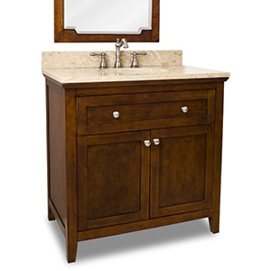 36" Vittoria Single Bath Vanity - Chocolate