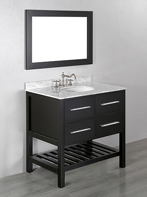 35.5" Alegra Single Bath Vanity