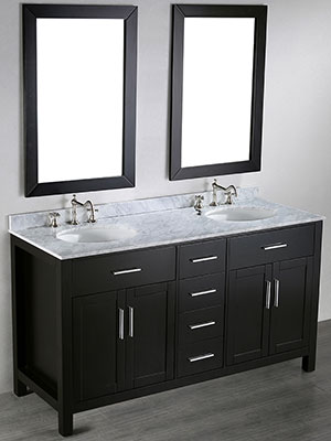 60" Constanza Double Sink Vanity 60" Constanza Double Sink Vanity