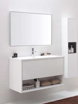 39.4" Sophora Single Bath Vanity - White 39.4" Sophora Single Bath Vanity - White