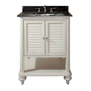 25" Treviso Single Bath Vanity - Antique White