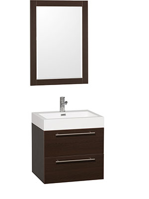 23" Amare Single Bath Vanity - Espresso