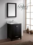 25" Caroline Avenue Single Bath Vanity - Espresso